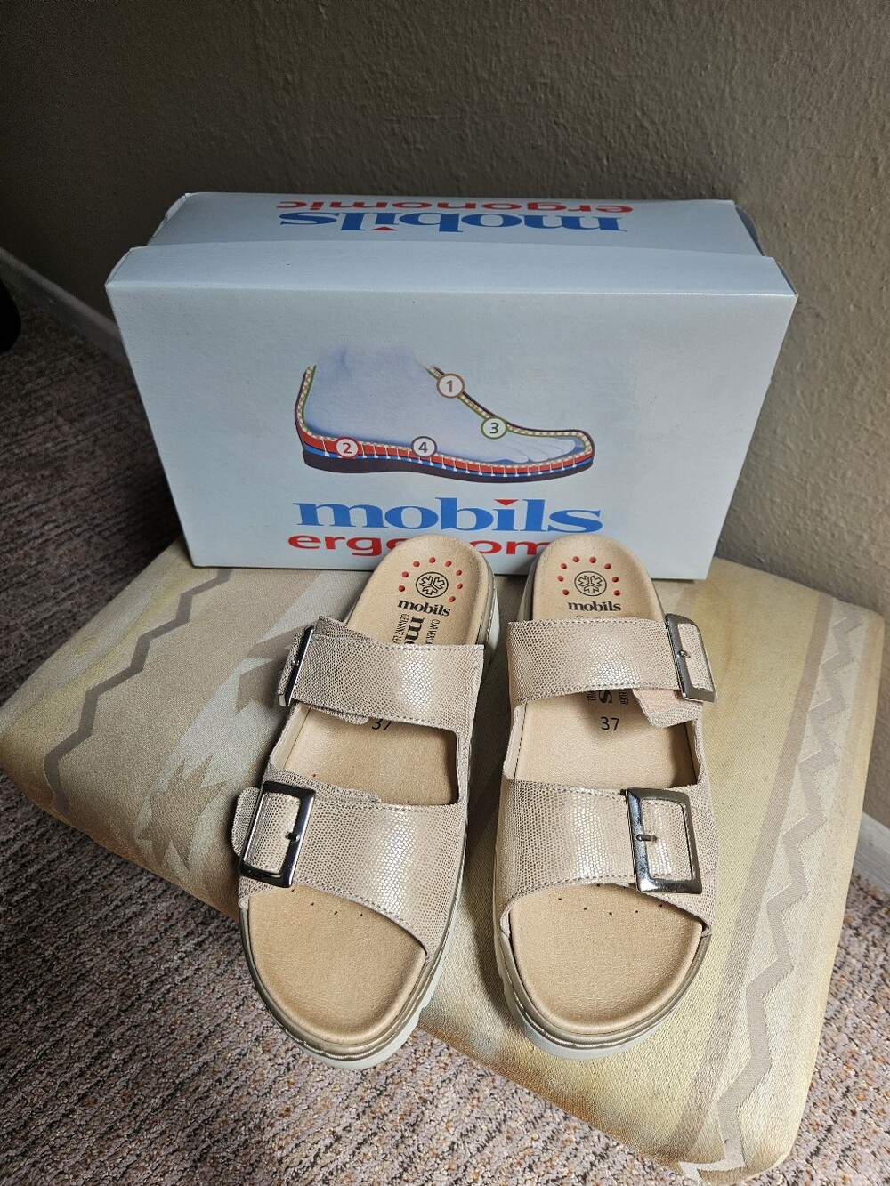 Platform Summer Sandal By Mobils Ergonomic